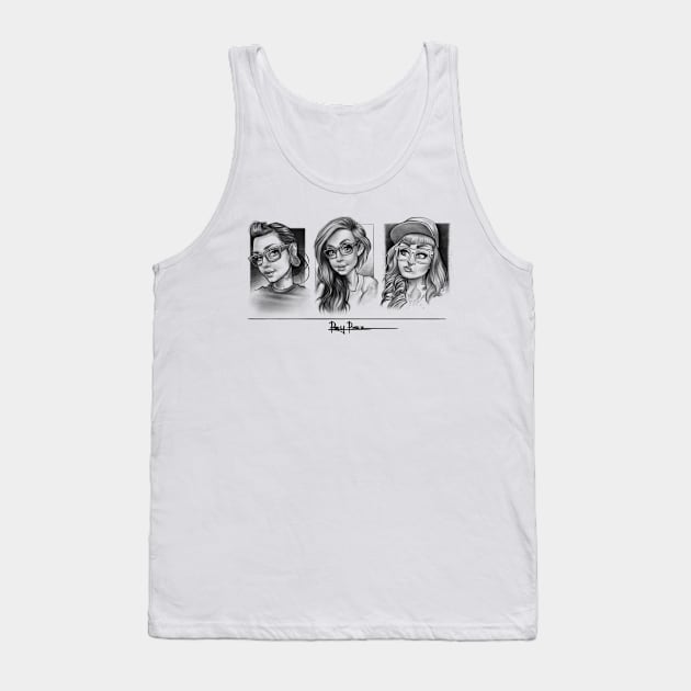 Throwing shade Tank Top by Reypaez